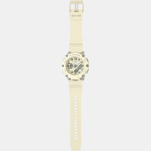 G-Shock Women Quartz Beige Dial Analog-Digital Resin Watch G1252