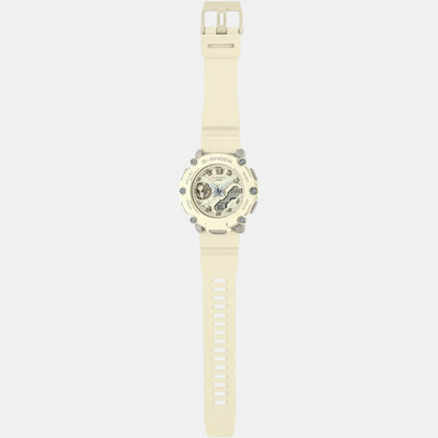 G-Shock Women Quartz Beige Dial Analog-Digital Resin Watch G1252