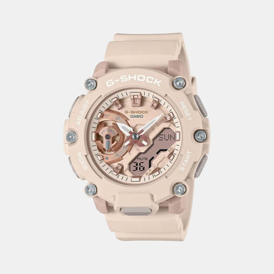 G-Shock Women Quartz Two Tone Dial Analog-Digital Resin Watch G1253