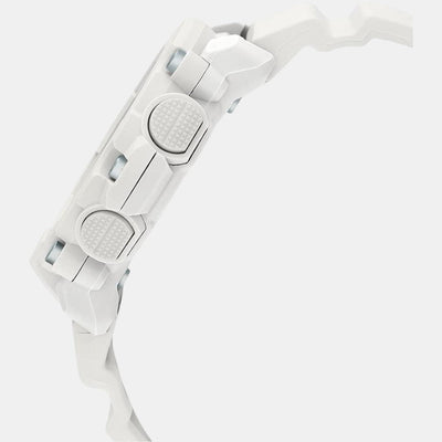 G-Shock Women Quartz White Dial Analog-Digital Resin Watch G1254