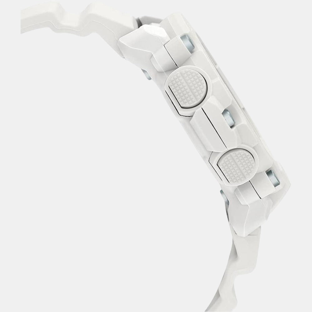 G-Shock Women Quartz White Dial Analog-Digital Resin Watch G1254