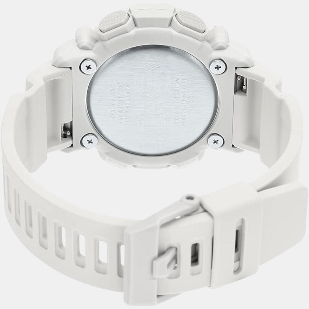 G-Shock Women Quartz White Dial Analog-Digital Resin Watch G1254