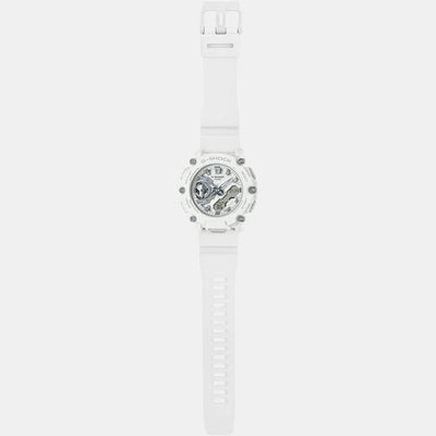 G-Shock Women Quartz White Dial Analog-Digital Resin Watch G1254