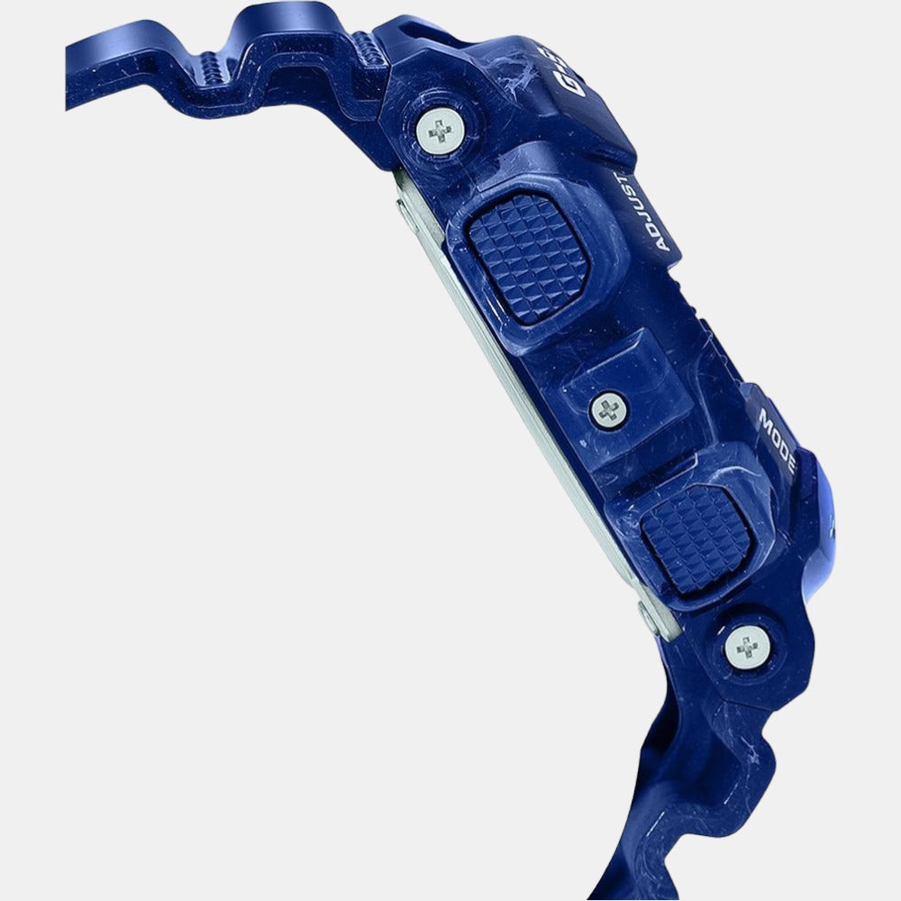 G-Shock Men Quartz Blue Dial Analog-Digital Resin Watch G1258