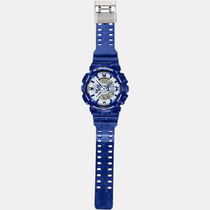 G-Shock Men Quartz Blue Dial Analog-Digital Resin Watch G1258