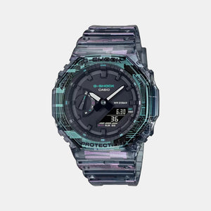 G-Shock Men Quartz Black Dial Analog-Digital Resin Watch G1260