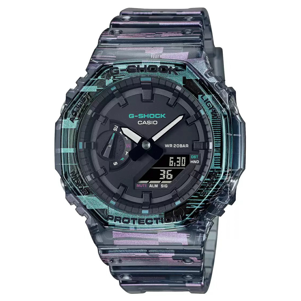 Casio G-Shock Black Dial Men 45.4mm