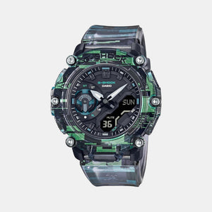 G-Shock Men Quartz Green Dial Analog-Digital Resin Watch G1261