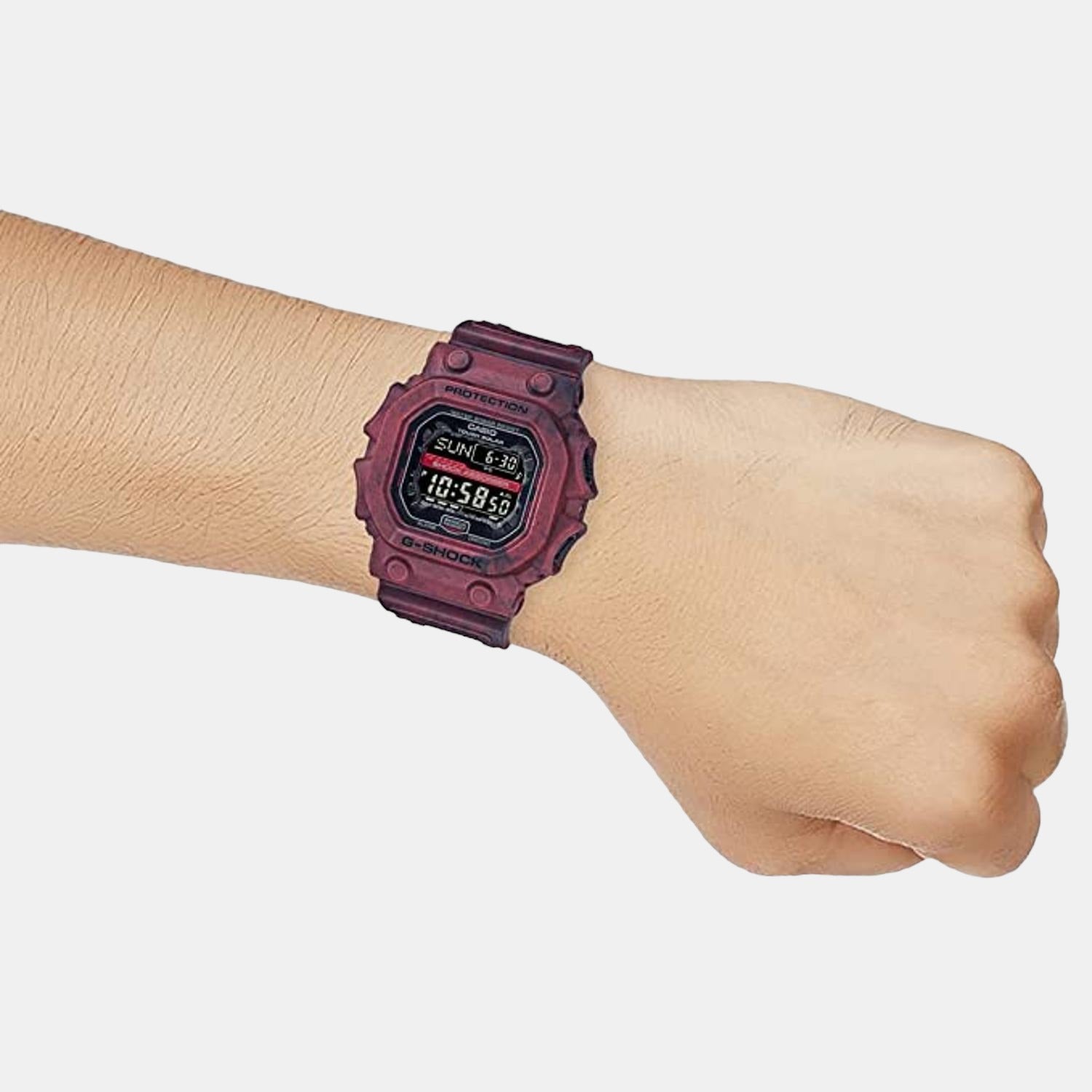 G-Shock Men Quartz Black Dial Digital Resin Watch G1262