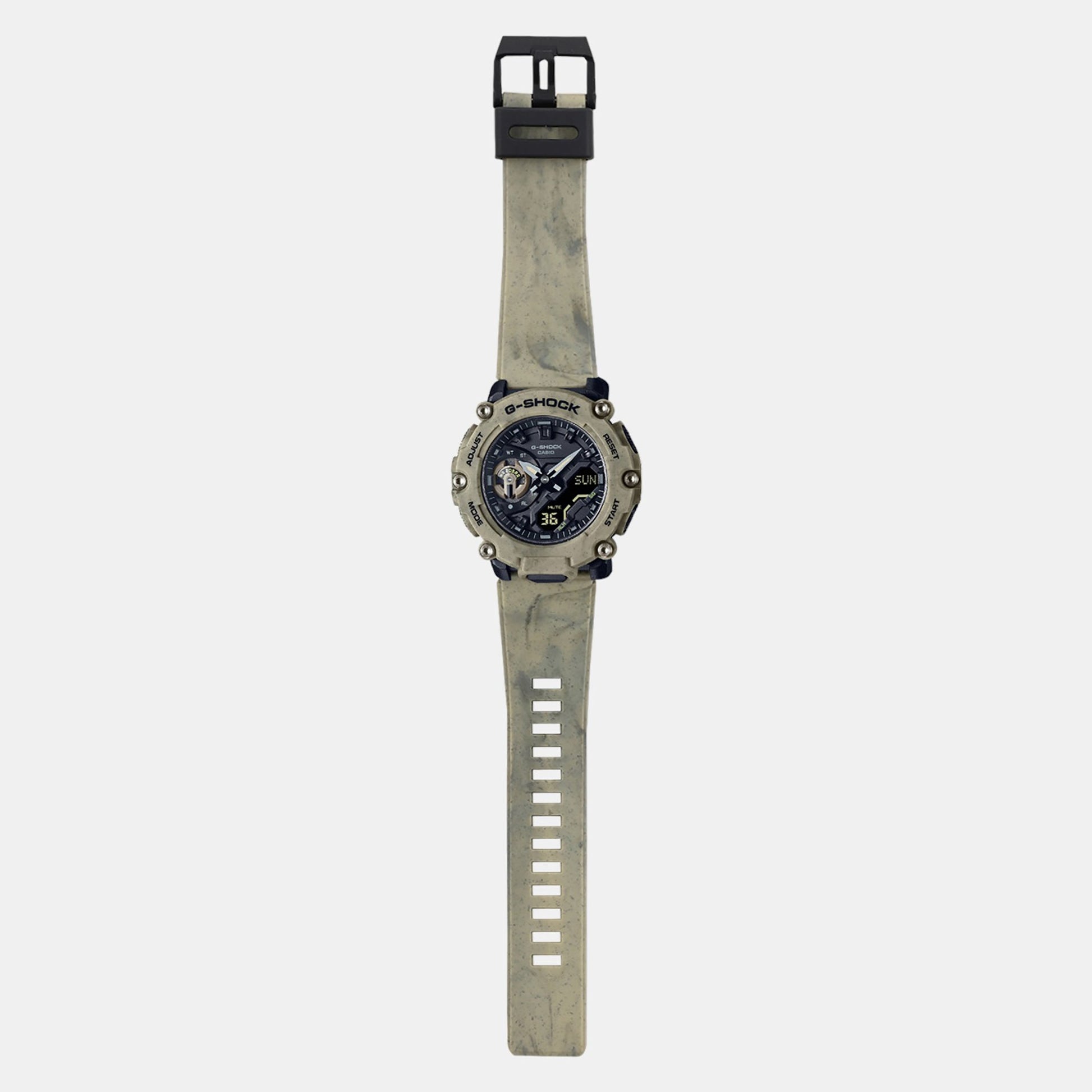 G-Shock Men Quartz Black Dial Analog-Digital Resin Watch G1263