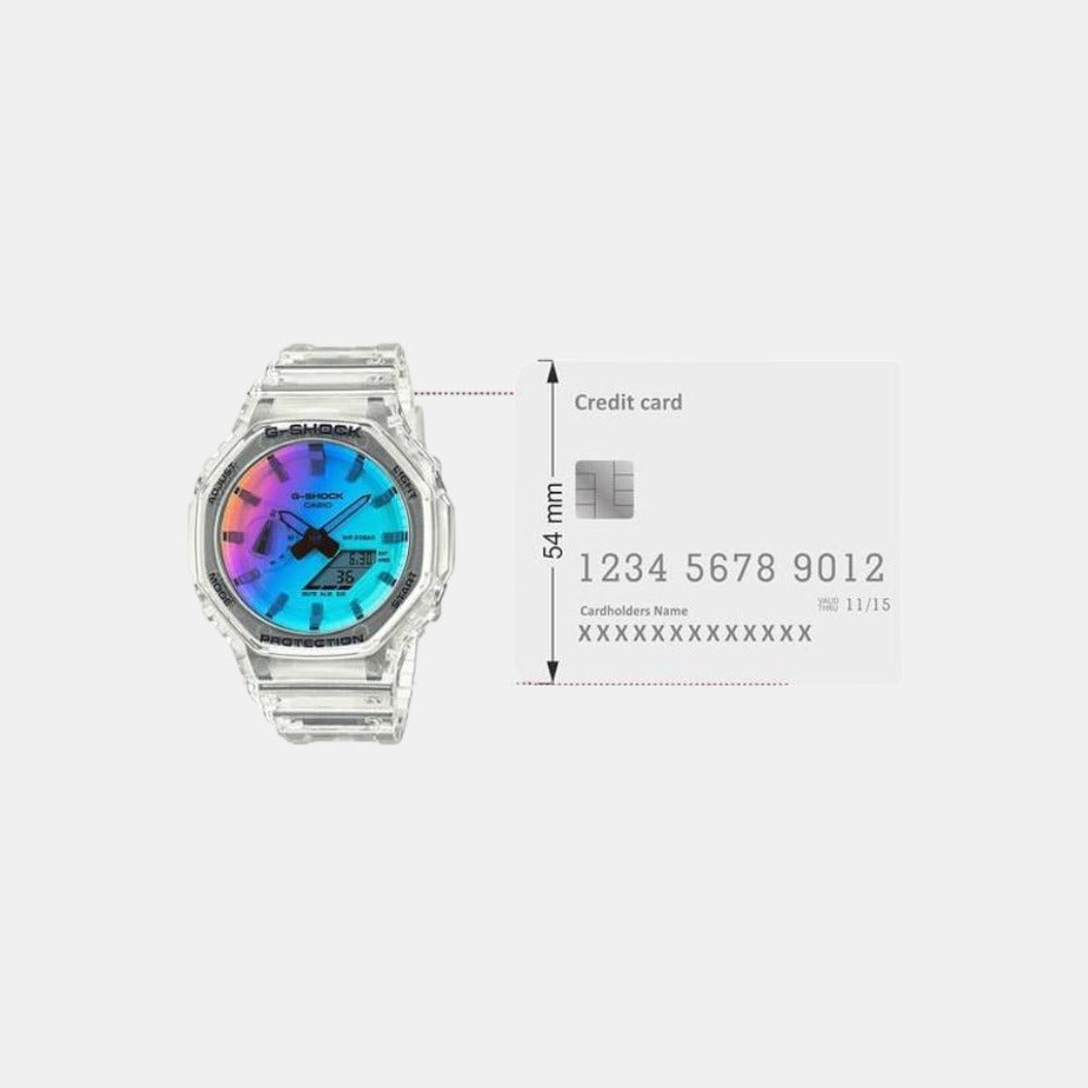 G-Shock Men Quartz Two Tone Dial Analog-Digital Resin Watch G1266