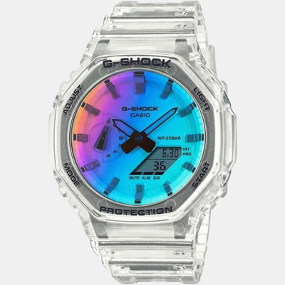 G-Shock Men Quartz Two Tone Dial Analog-Digital Resin Watch G1266