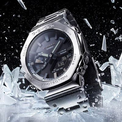 Casio G-Shock FULL METAL 2100 Series Black Dial Men 44.4mm G1270 GM-B2100D-1A