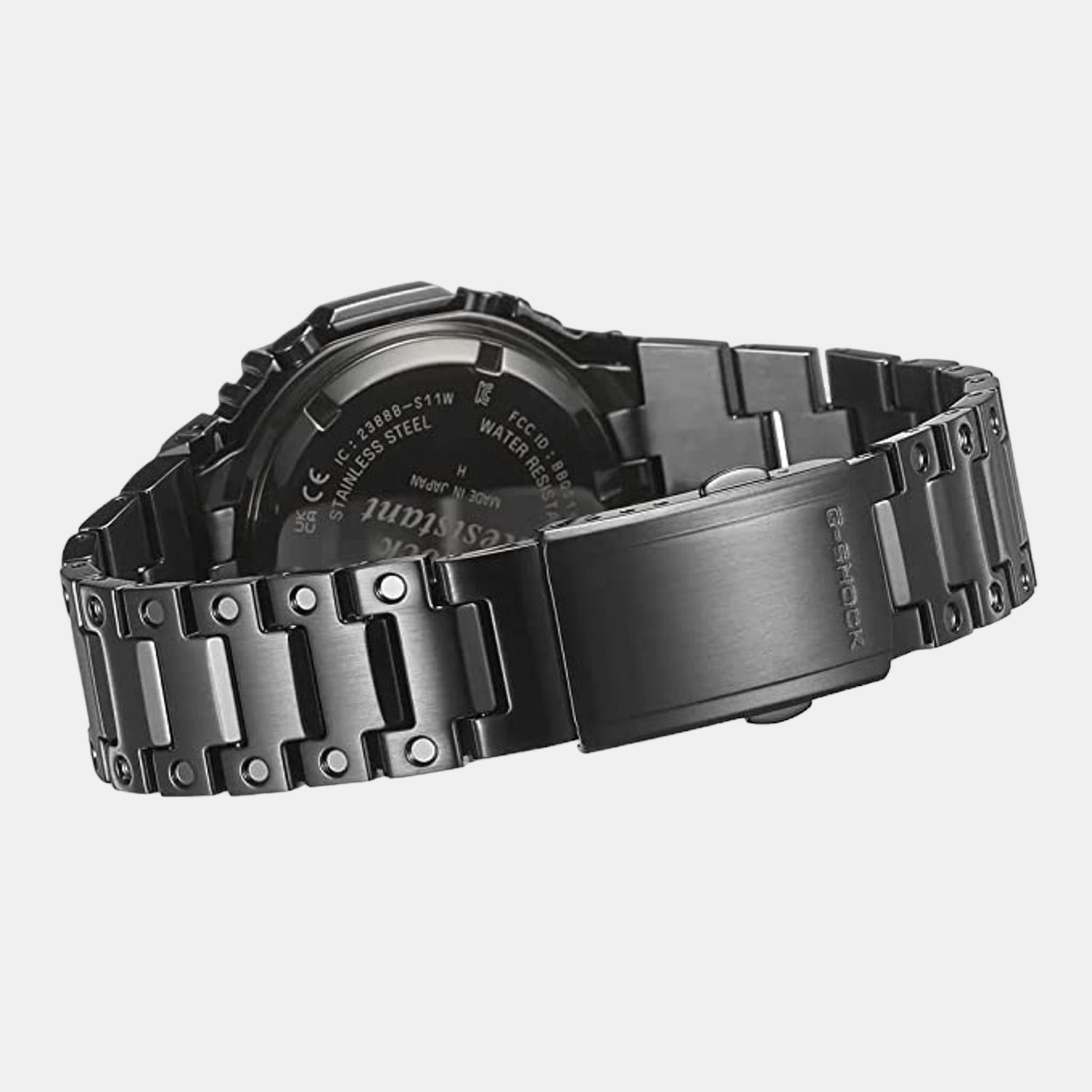 G-Shock Men Quartz Black Dial Analog-Digital Stainless Steel Watch G1271
