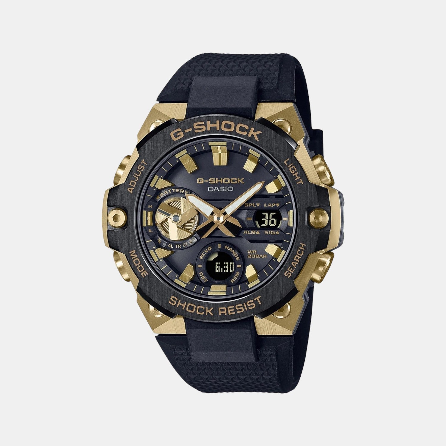 G-Shock Men Quartz Black Dial Digital Resin Watch G1274