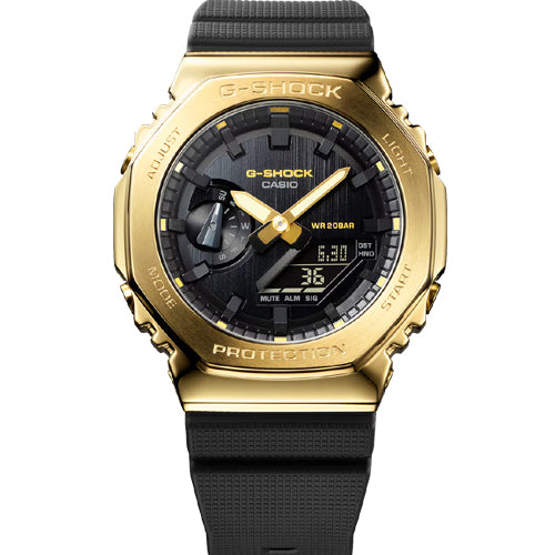 Casio G-Shock 2100 Series Black Dial Men 44.4mm G1278 GM-2100G-1A9