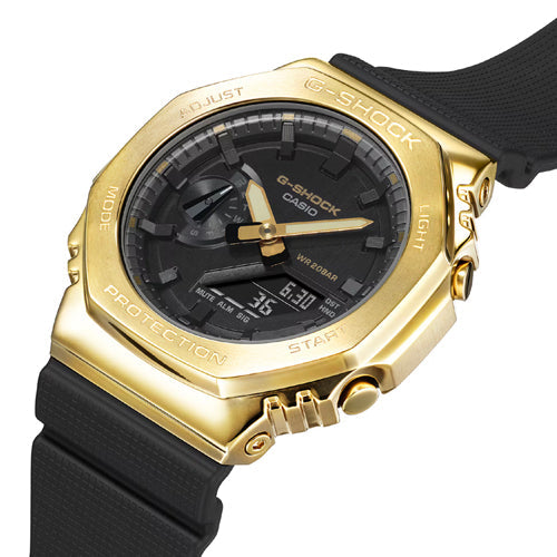 Casio G-Shock 2100 Series Black Dial Men 44.4mm G1278 GM-2100G-1A9