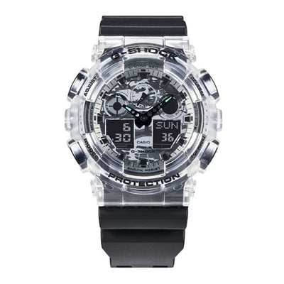 Casio G-Shock GA-100 Series Grey Dial Men 51.2mm G1281 GA-100SKC-1A