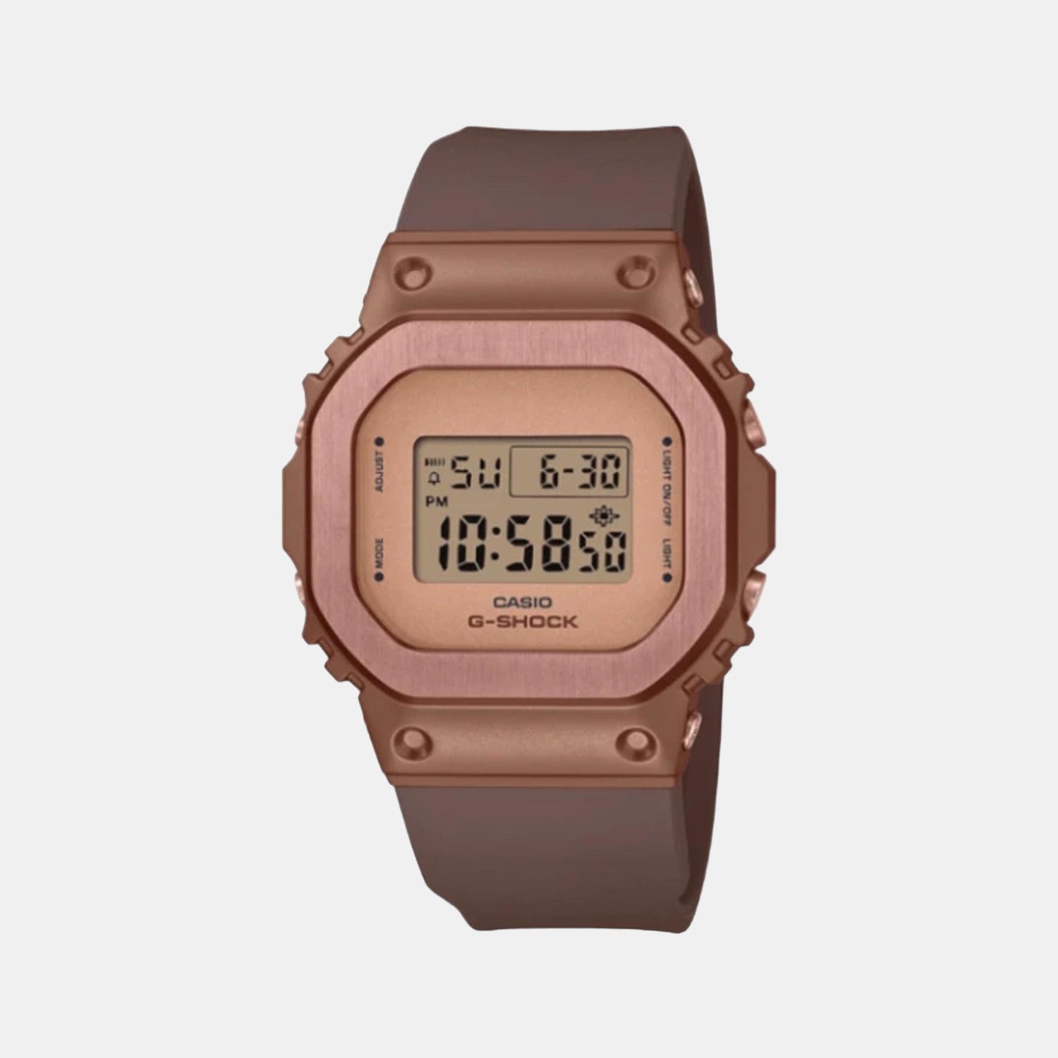 G-Shock Women Quartz Pink Dial Digital Resin Watch G1285