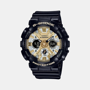 G-Shock Men Quartz Gold Dial Analog-Digital Resin Watch G1287