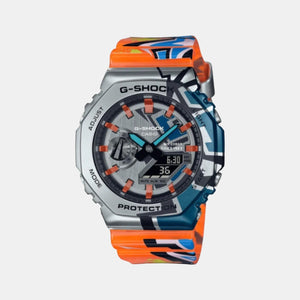 G-Shock Men Quartz Two Tone Dial Analog Resin Watch G1293