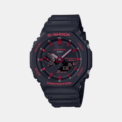 G-Shock Men Quartz Black Dial Analog-Digital Resin Watch G1307