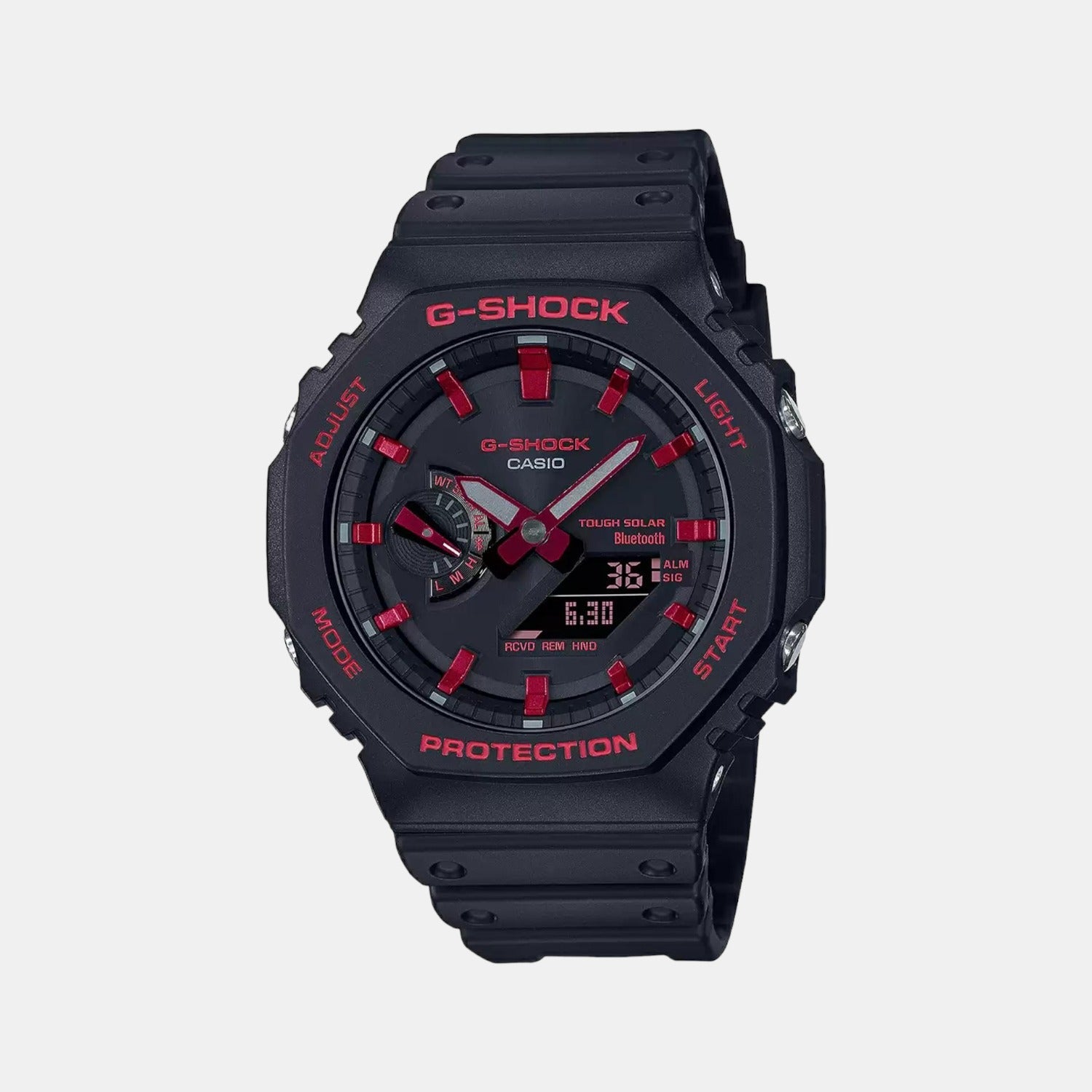 G-Shock Men Quartz Black Dial Analog-Digital Resin Watch G1307