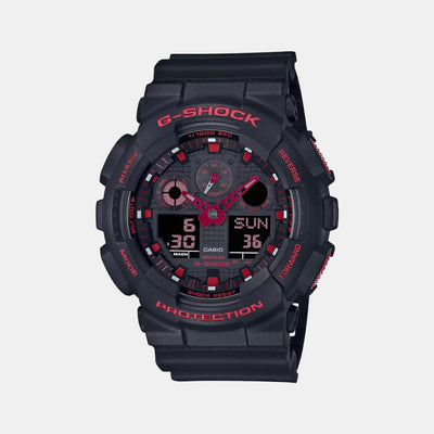 G-Shock Men Quartz Black Dial Digital Resin Watch G1310
