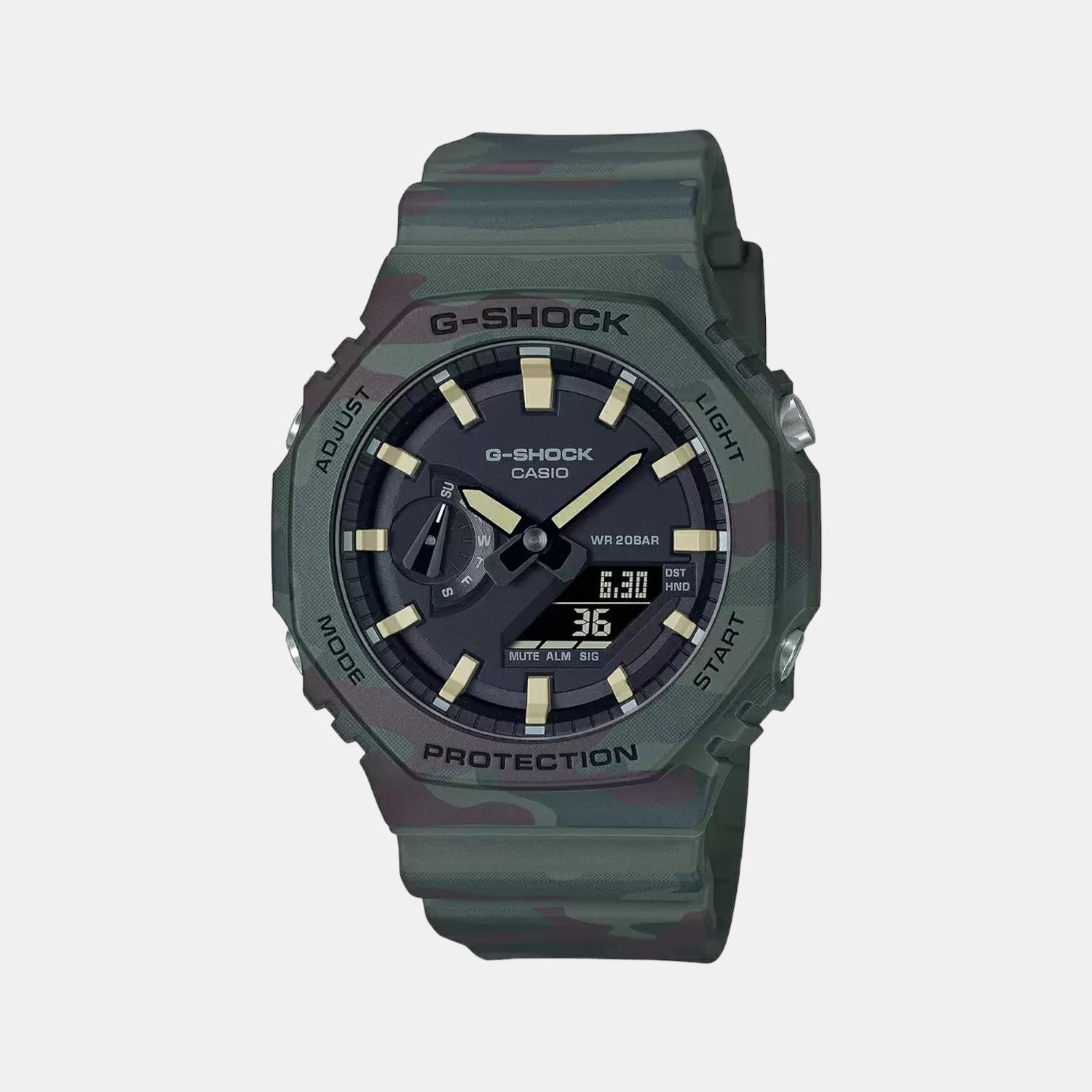 G-Shock Men Quartz Black Dial Analog-Digital Resin Watch G1312