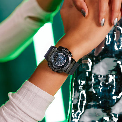 Casio G-Shock Grey Dial Women 42mm G1317 GM-S110B-8A