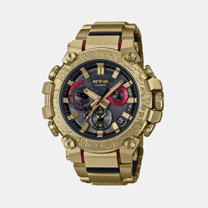 G-Shock Men Solar Black Dial Chronograph Metal Watch G1352