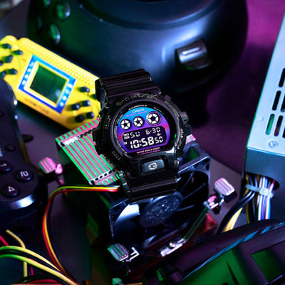 Casio G-Shock 6900 Series Multicolor Dial Men 50mm G1363 DW-6900RGB-1