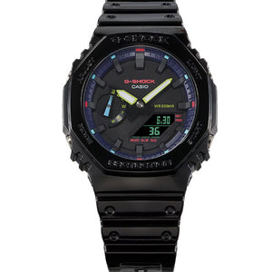 Casio G-Shock Black Dial Men 45.4mm G1367 GA-2100RGB-1A