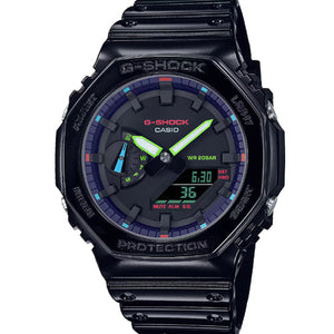 Casio G-Shock Black Dial Men 45.4mm G1367 GA-2100RGB-1A