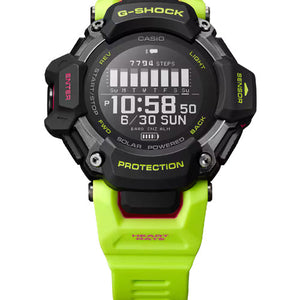 Casio G-Shock G-SQUAD GBD-H2000 Series Black Dial Men 52.6mm G1380 GBD-H2000-1A9