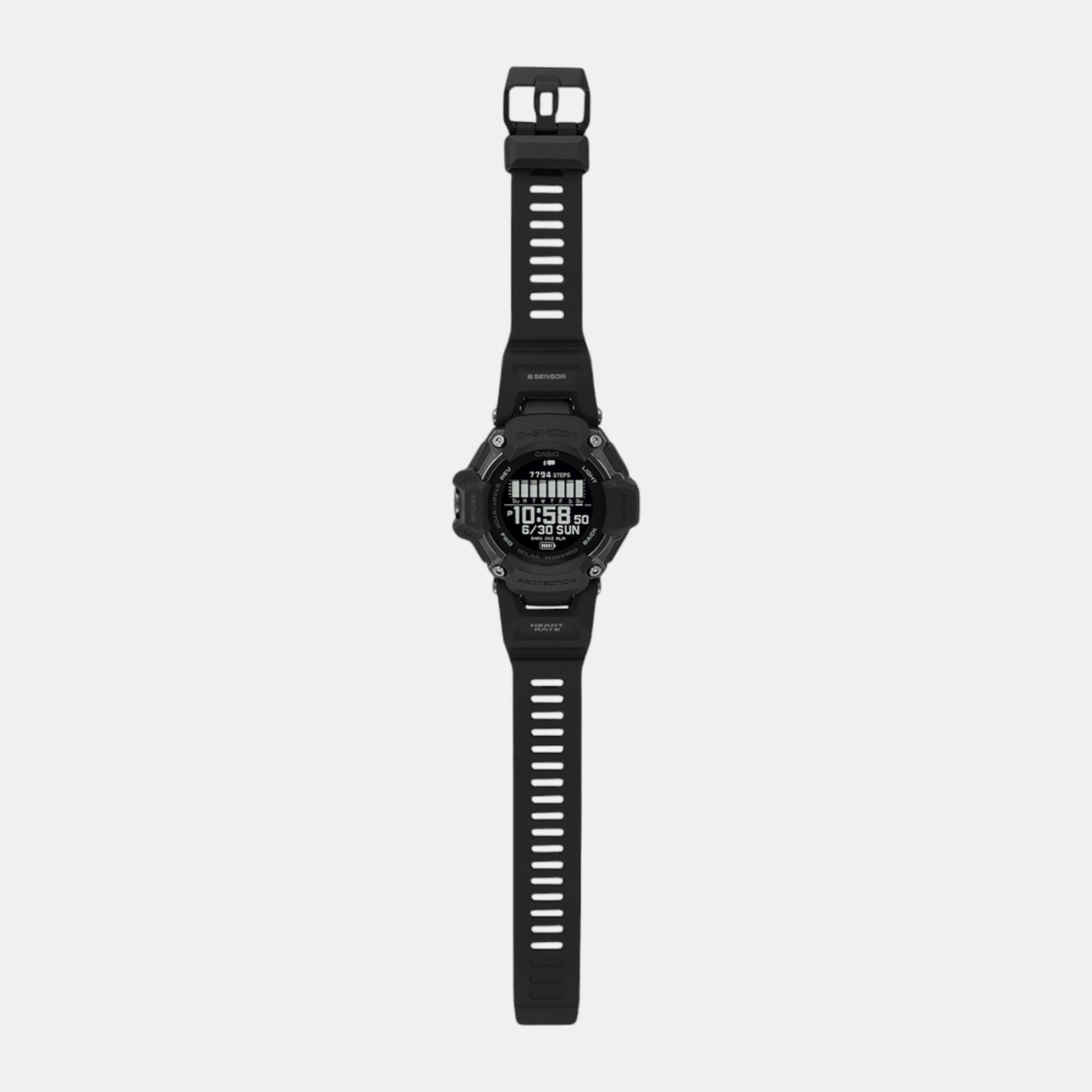 G-Shock Men Quartz Black Dial Digital Resin Watch G1382