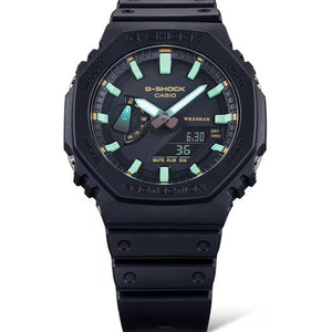 Casio G-Shock 2100 Series Black Dial Men 45.4mm G1388 GA-2100RC-1A