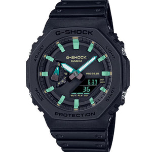 Casio G-Shock 2100 Series Black Dial Men 45.4mm G1388 GA-2100RC-1A