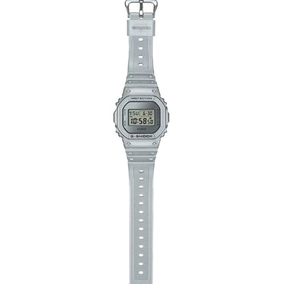 Casio G-Shock 5600 Series Silver Dial Men 42.8mm G1408 DW-5600FF-8