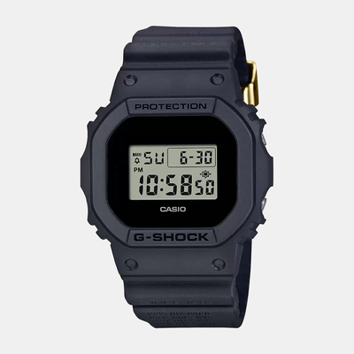 G-Shock Men Quartz Black Dial Digital Resin Watch G1410