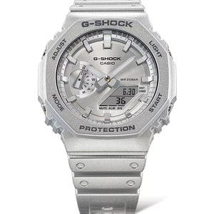 Casio G-Shock 2100 Series Silver Dial Men 45.4mm G1413 GA-2100FF-8A