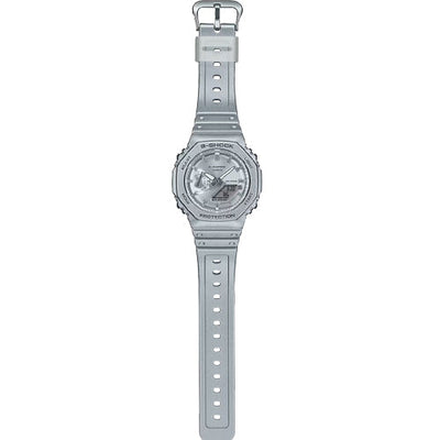 Casio G-Shock 2100 Series Silver Dial Men 45.4mm G1413 GA-2100FF-8A