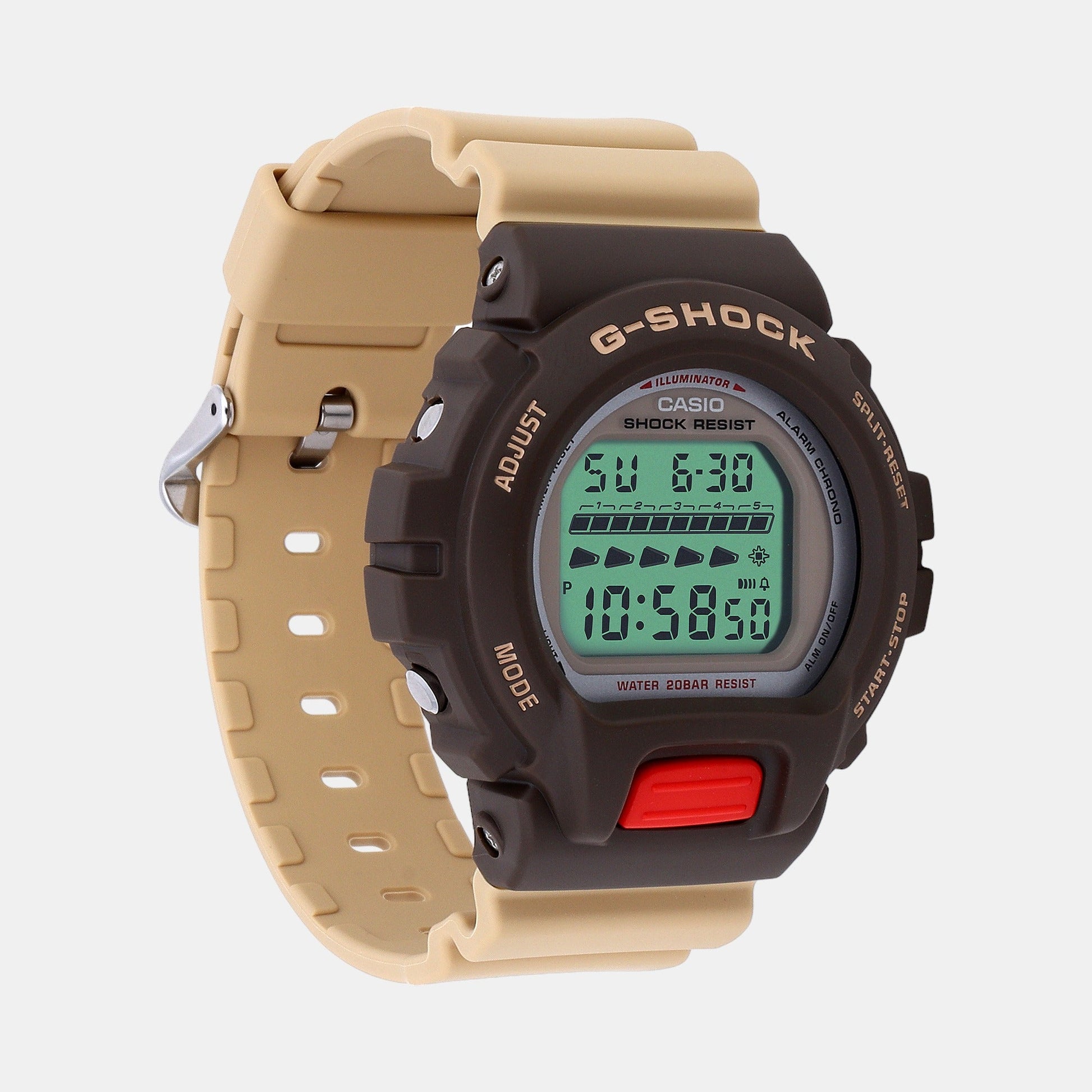 G-Shock Men Quartz Brown Dial Digital Resin Watch G1427