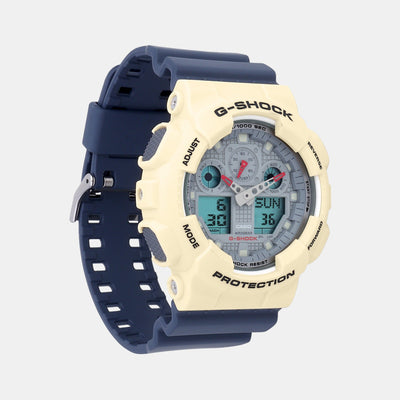 G-Shock Men Quartz Grey Dial Analog-Digital Resin Watch G1428