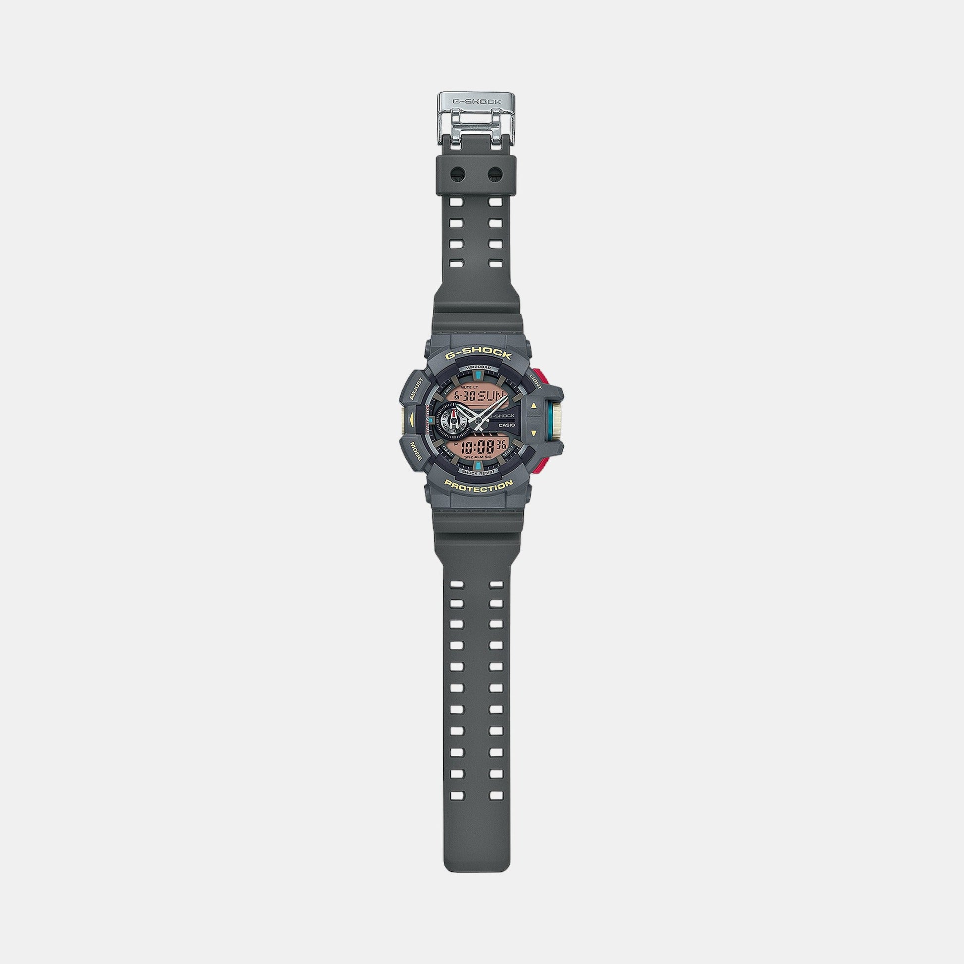 G-Shock Men Quartz Grey Dial Analog-Digital Resin Watch G1429