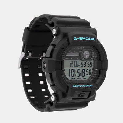 G-Shock Men Quartz Black Dial Digital Resin Watch G1430