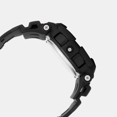 G-Shock Men Quartz Black Dial Digital Resin Watch G1430