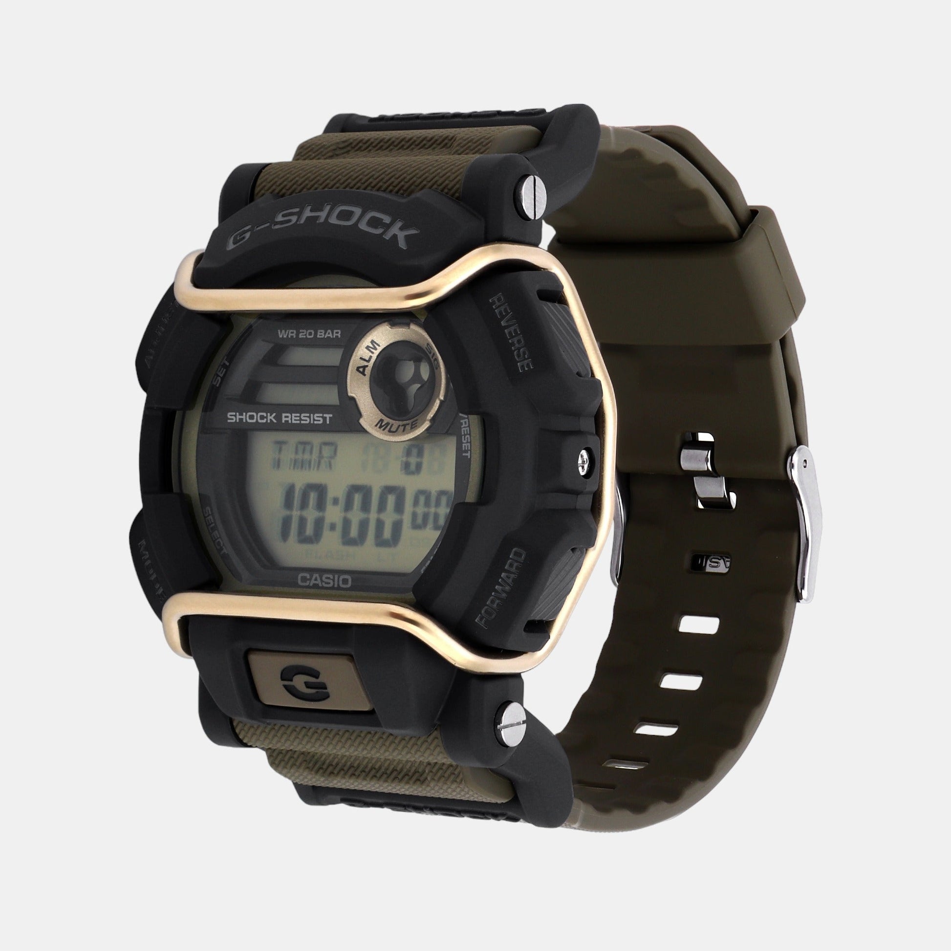 G-Shock Men Quartz Black Dial Digital Resin Watch G1433