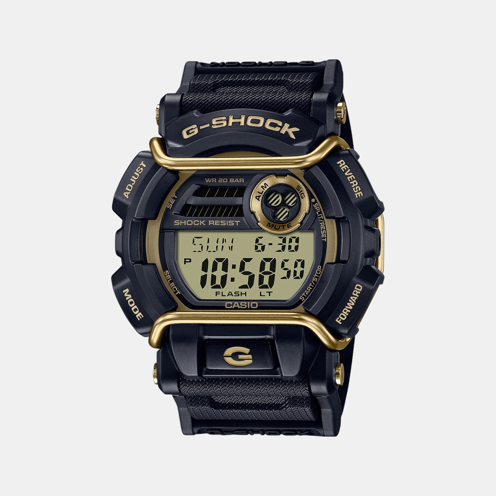 G-Shock Men Quartz Black Dial Digital Resin Watch G1434