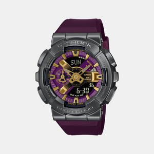G-Shock Men Quartz Purple Dial Analog-Digital Resin Watch G1435